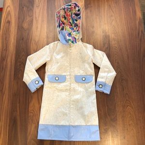 Size 8 Oil & Water Dahlia Rain Coat